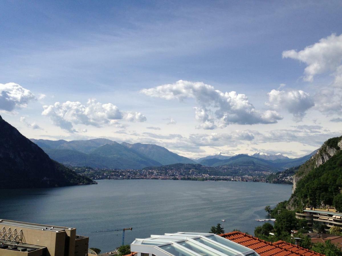 Appartamento Con Bellissima Vista Campione dʼItalia 外观 照片